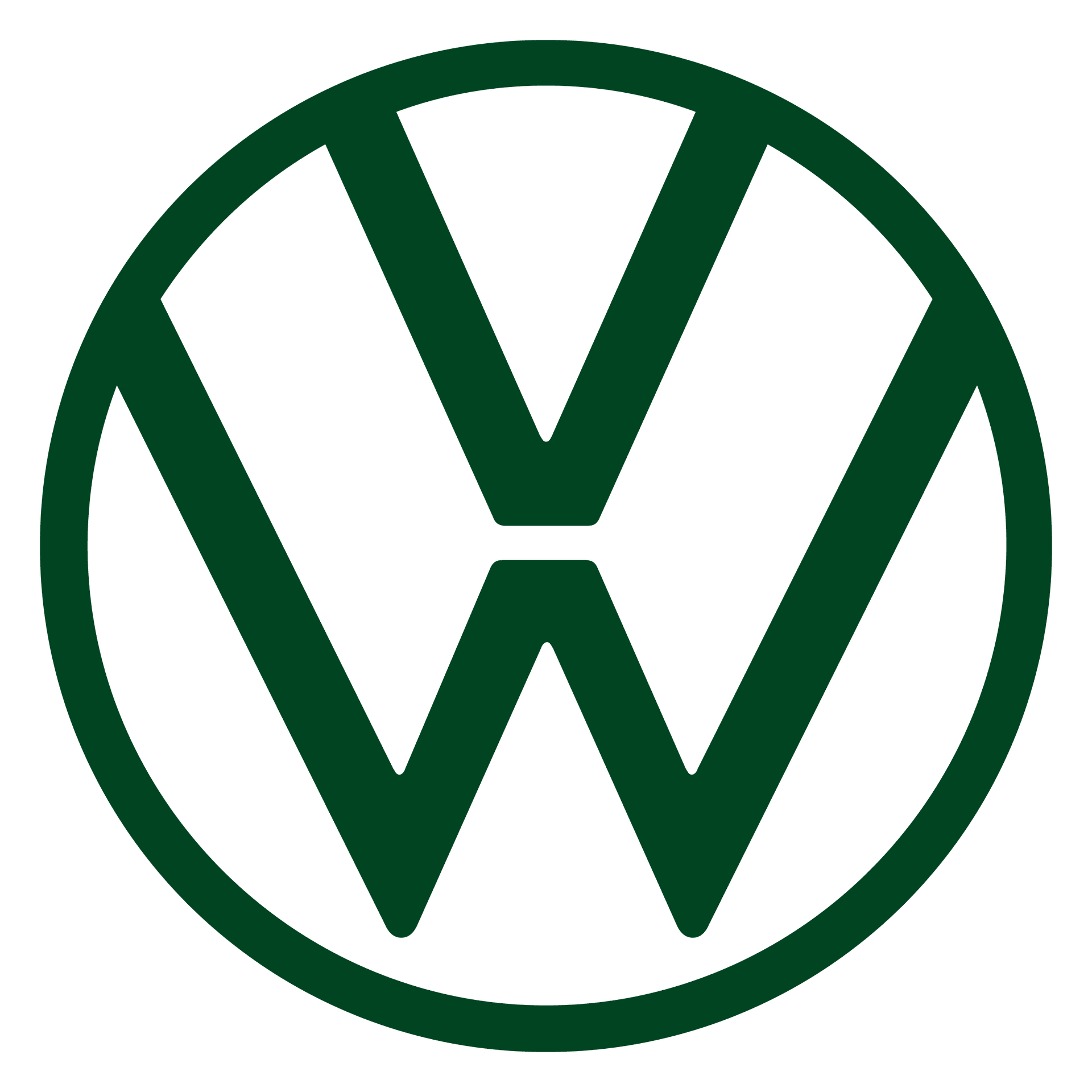 logo volkswagen vert