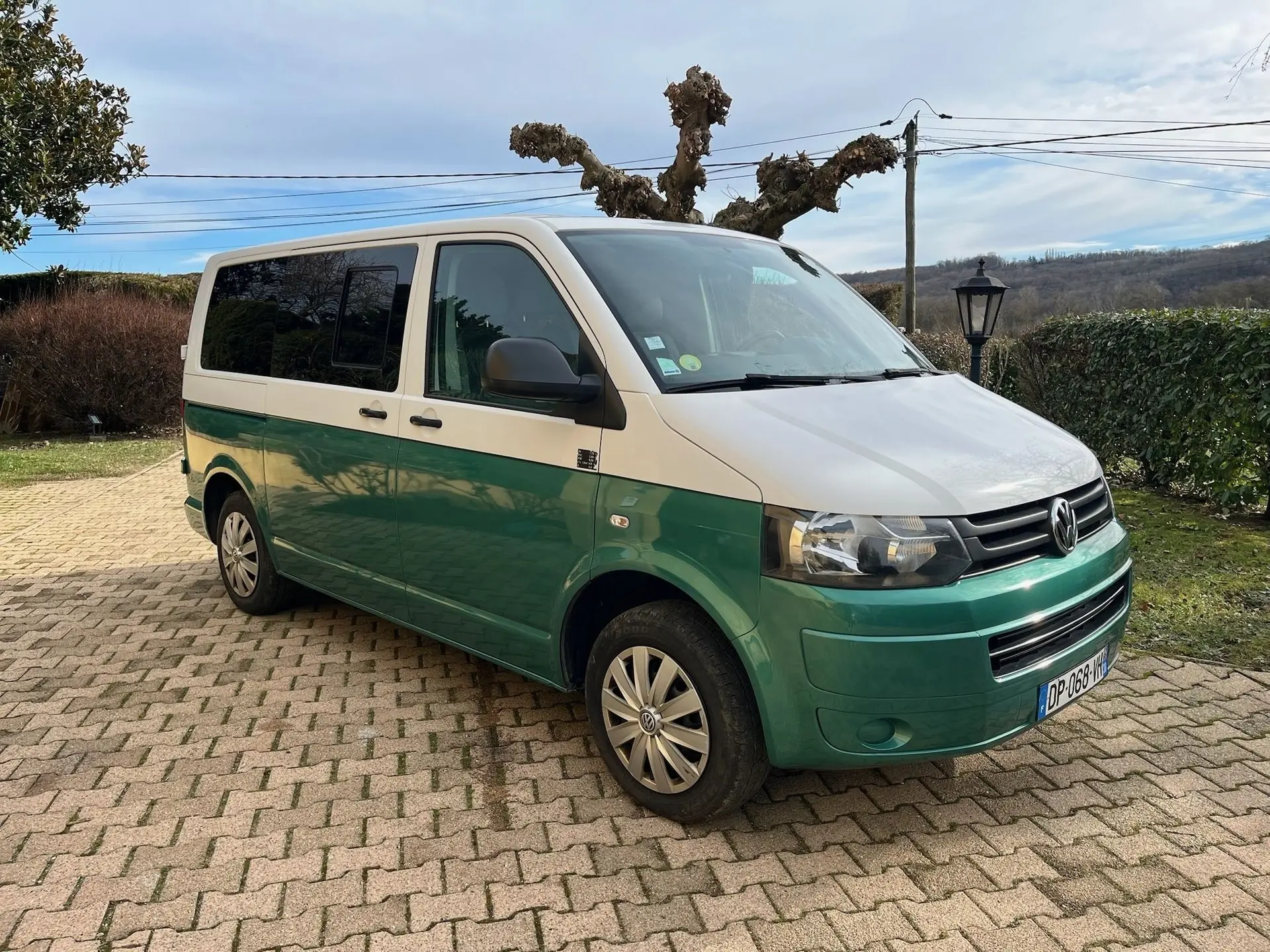 van volkswagen t6 blanc verre