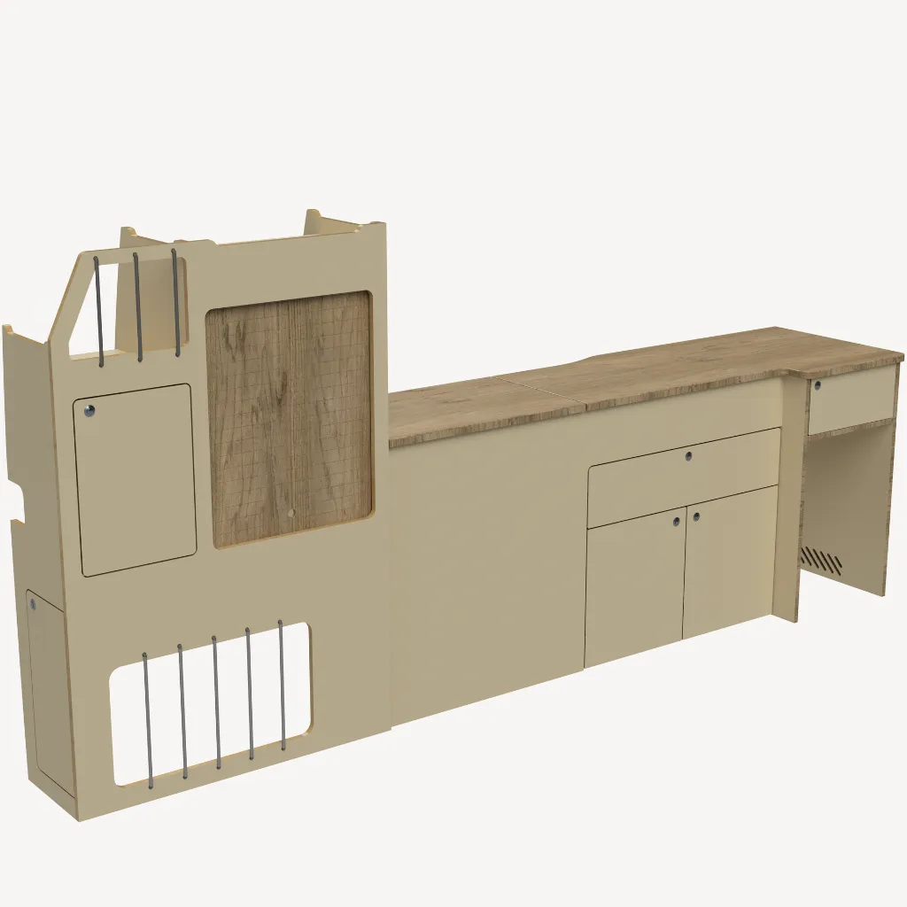 Armoire L2 - Cème VELVET 1071.webp