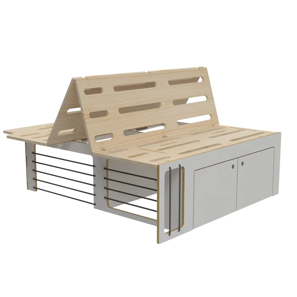 Lit L2 -Blanc SATIN.webp