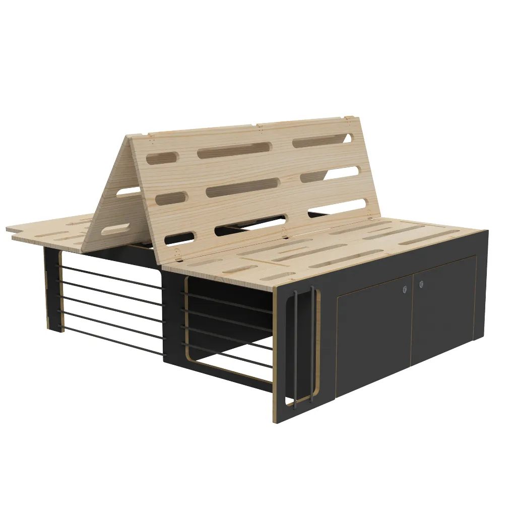 Lit L2 -Gris VELVET 1023.webp