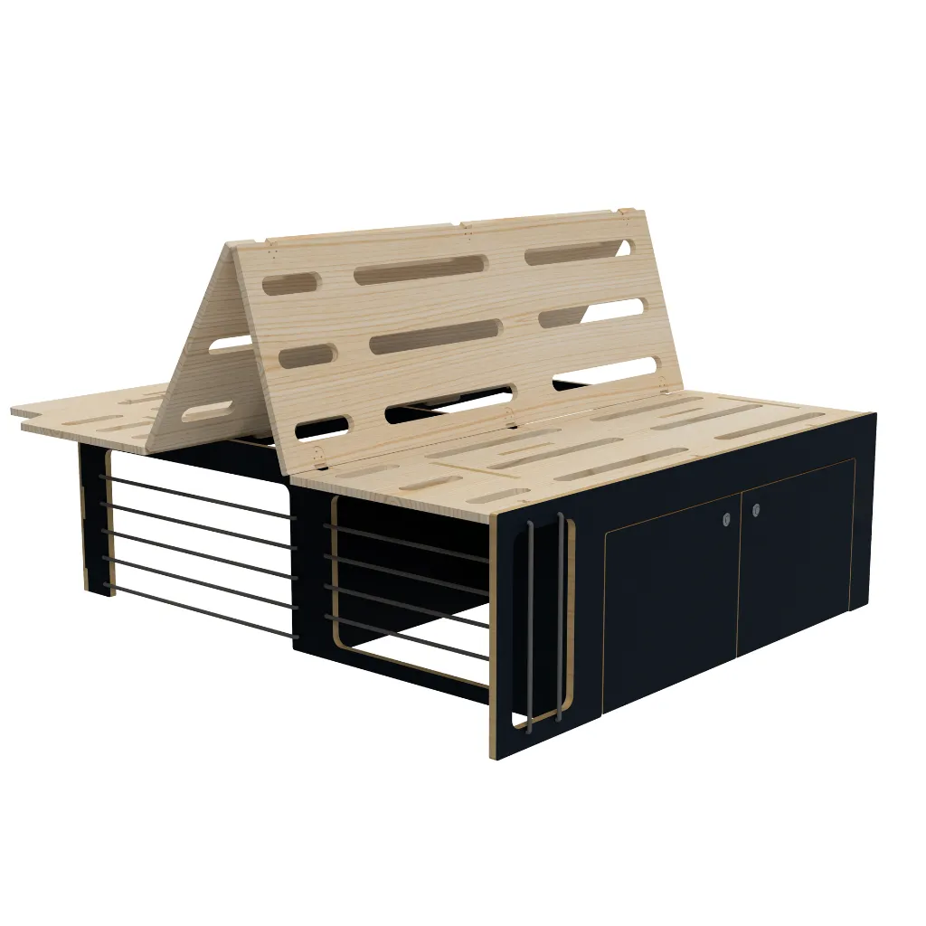 Lit L2 -Bleu Marin VELVET 1192.webp