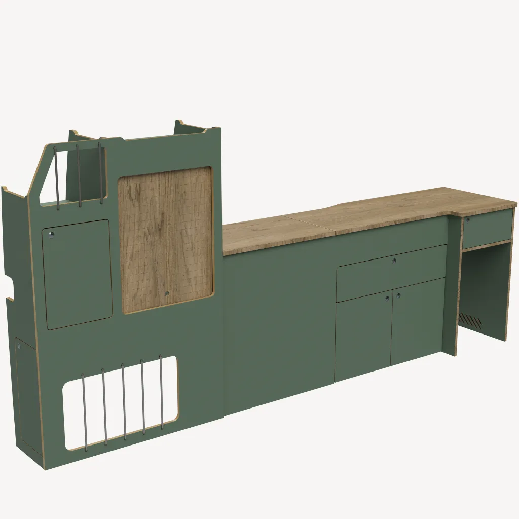 Armoire L2 - Vert Jade VELVET 1193.webp