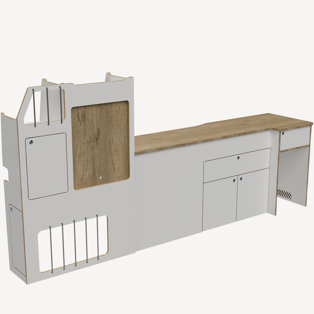 Armoire & Cuisine L2H1 (Névé)